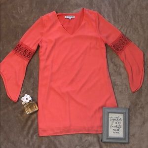 Small Almost Famous Orange Dress